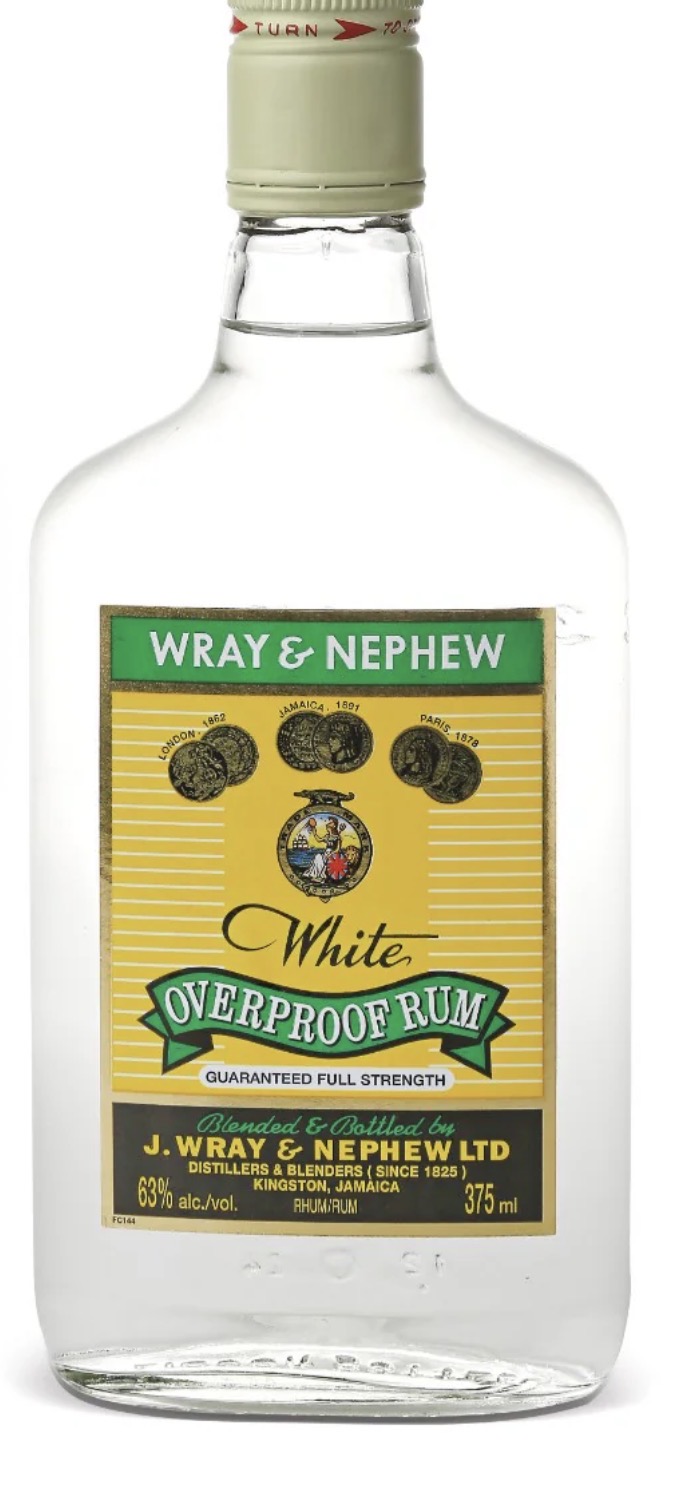 W/N WHITE RUM [1/2 FLASK]